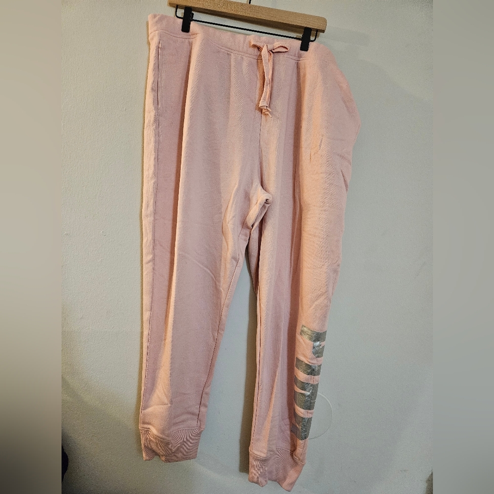 Pink By Victora Secret Jogger Pants XXL